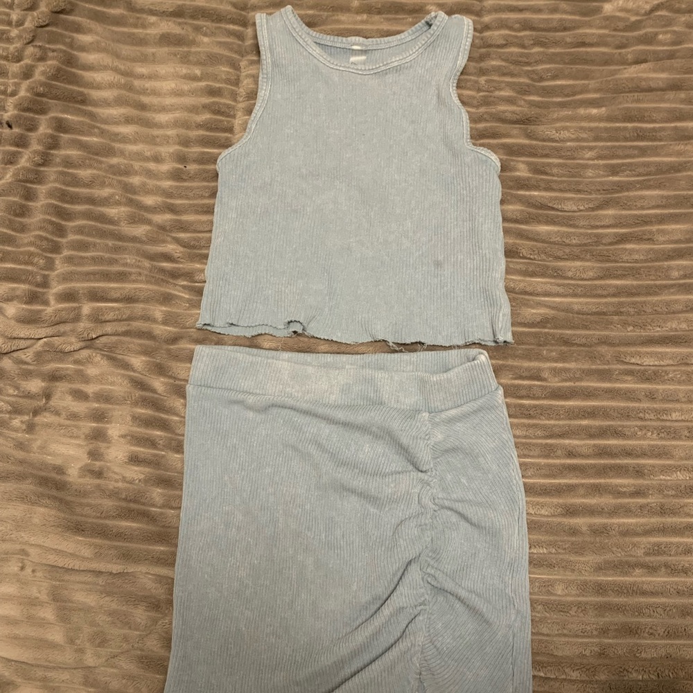 Mini Crop Top Set